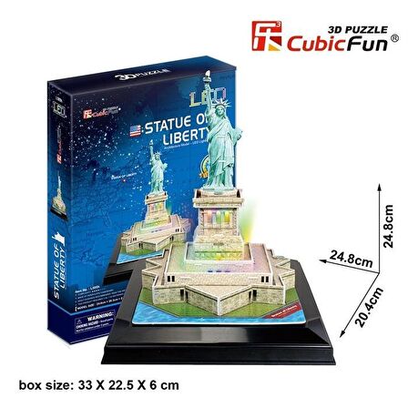 3D Puzzle Özgürlük Anıtı 37 Parça