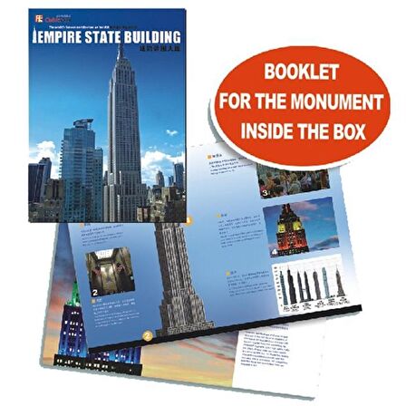 Cubic Fun 3D 55 Parça Puzzle Empire State Binası - ABD