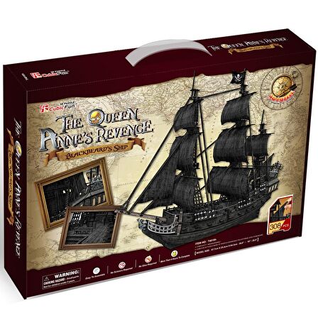 3D Puzzle The Queen Anne'S Revenge