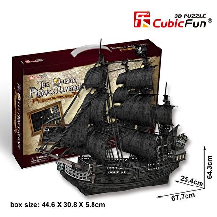 3D Puzzle The Queen Anne'S Revenge