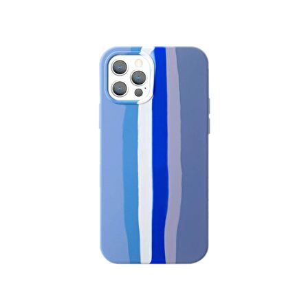 iPhone 12 Pro Max Gökkuşağı Lansman Kılıf, Kapak