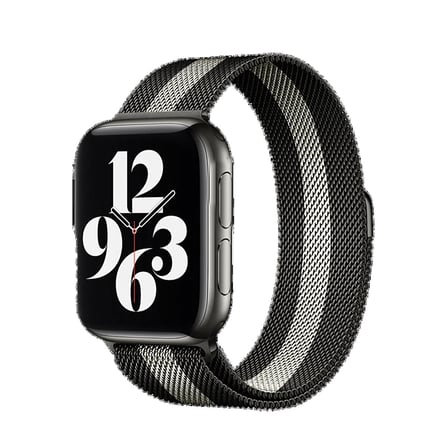 Piili Apple Watch Uyumlu Metal Kayış 38/40/41 - Siyah 