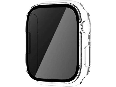 PIILI Apple Watch 10. Nesil 42 mm Şeffaf PrivacyKılıf