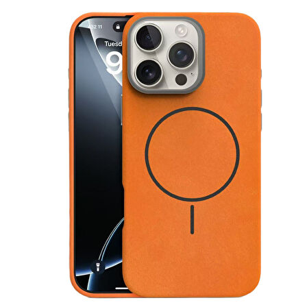 ıPhone 15 Pro Soft Aura Magsafe Kılıf
