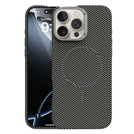 ıPhone 16 Pro Carbon Pulse Magsafe Kılıf
