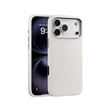 ıPhone 17 Pro Leather Magsafe Kılıf