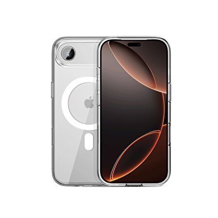 iPhone 17 Air Magsafe Crystal Clear Şeffaf