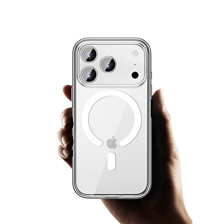 iPhone 17 Pro Magsafe Crystal Clear Şeffaf
