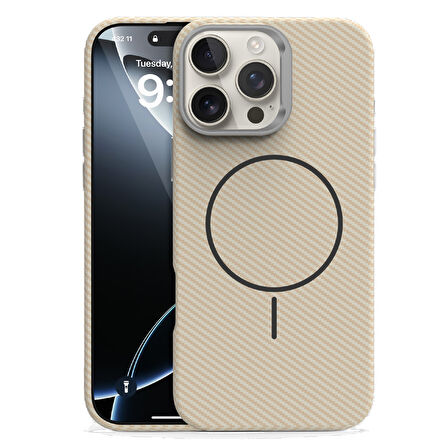 ıPhone 16 Pro Carbon Pulse Magsafe Kılıf