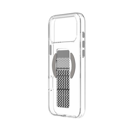 iPhone 17 Pro Max Steady Carbon Magsafe Kılıf Gri
