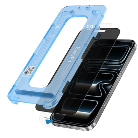 PrivacyPro 360 SnapFit iPhone 17 Pro Max / 16 Pro Max Ekran Koruyucu