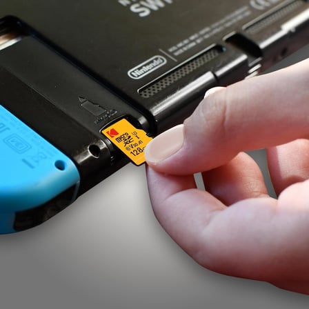 Kodak 128GB UHS-I U3/V30/A1 Güvenlik Kamerası İçin Micro SD Kart KI330