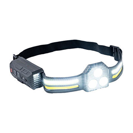 Wison Profesyonel Kafa Feneri - Şarjlı - Çok Fonksiyonlu - Sensörlü