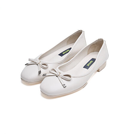 Hakiki Deri Fiyonklu Kadın Babet