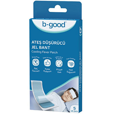 B-GOOD ATEŞ DÜŞÜRÜCÜ JEL BANT 5'Lİ 1011