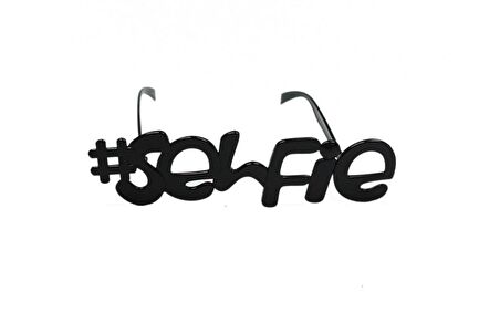 GÖZLÜK SELFİE SİYAH