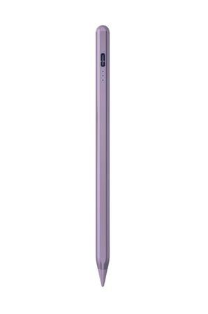 Fuchsia iPad 2025 11. Nesil A16 M3 ile Uyumlu Avuçiçi Red ve Eğim Özellikli Manyetik Yapışan Dokunmatik Kalem