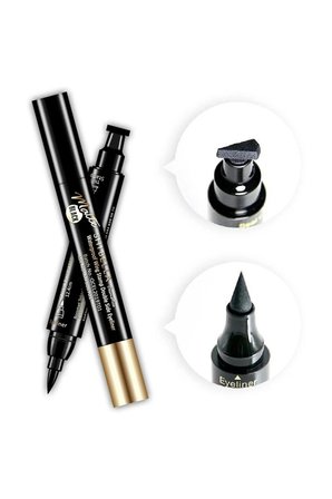 Shibella Cosmetics Suya Dayanıklı Çift Taraflı 24 Saat Damga Eyeliner - Ince Damga