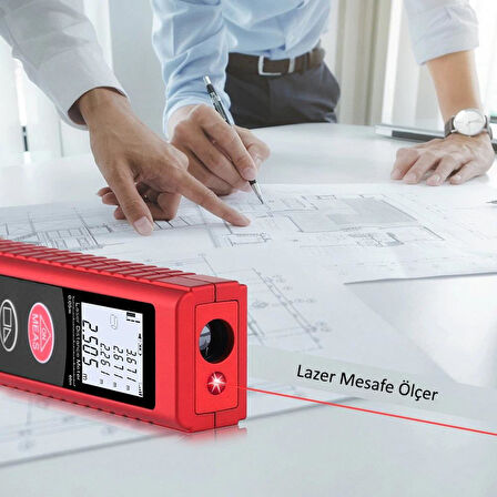 WellHise W-80 80 Metre Lazer metre Mesafe Ölçer