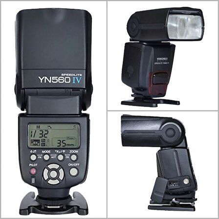 Yongnuo YN560-IV Dahili Alıcılı Speedlite Tepe Flaşı