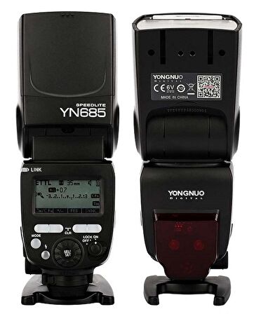 Yongnuo YN685 N Dahili Alıcılı Nikon Uyumlu HSS TTL Tepe Flaşı