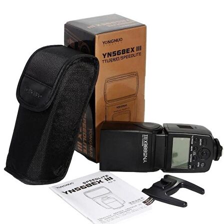 Yongnuo YN568-EX III Canon Uyumlu HSS TTL Tepe Flaşı