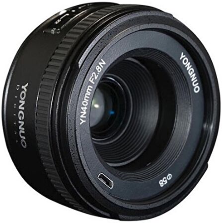 Yongnuo 40mm F2.8 Nikon Uyumlu Otofokus Prime Lens