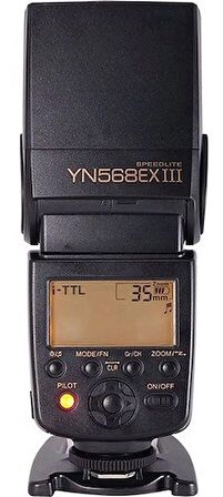 Yongnuo YN568-EX III Nikon Uyumlu HSS TTL Tepe Flaşı