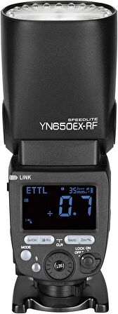 Yongnuo YN650EX-RF Canon Uyumlu Dahili Led Işıklı TTL HSS Master Slave Flaş