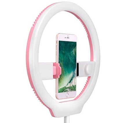 Yongnuo YN128 Bi-Color Ring Led Işık 3200-5500K (Pembe)