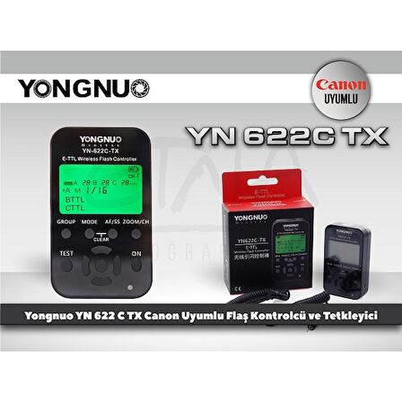 Yongnuo YN622C-TX Canon Uyumlu Flaş Tetikleyici