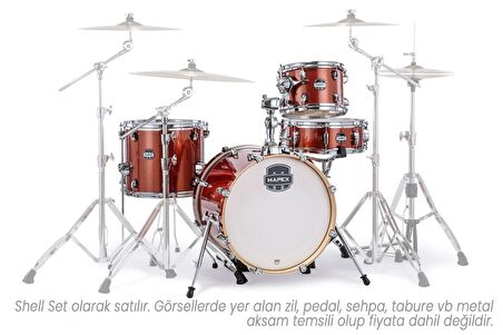 Mapex Mars Birch Akustik Davul 18+10+14FT+14S (MA486SOR)