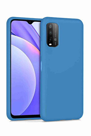 Redmi 9T Uyumlu Nano İçi Kadife Silikon Fuchsia Telefon Kılıfı