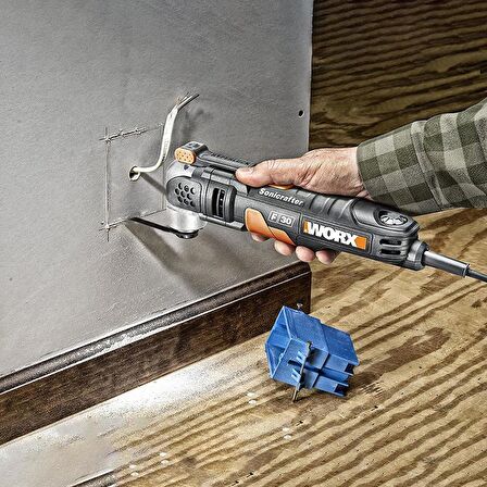 WORX WA4985 Çok Amaçlı Raspalama Makinası İçin 10x30mm Ahşap, Fiberglas, PVC Universal Hassas Kesme Bıçağı