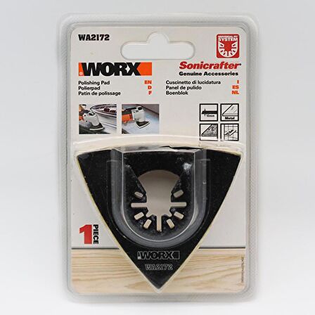 WORX WA2172 Çok Amaçlı Raspalama Makinası İçin 75x75mm Universal Parlatma Keçesi