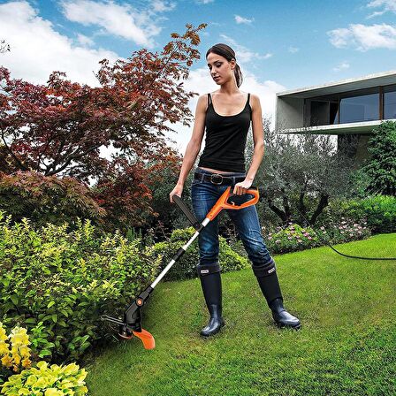 WORX WG119E 550Watt 30cm Elektrikli Teleskobik Saplı Misinalı Çim ve Kenar Kesme 