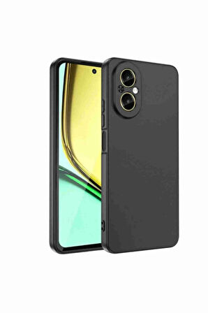 Fuchsia Realme 12 Lite Uyumlu Yumuşak Silikon Telefon Kılıfı