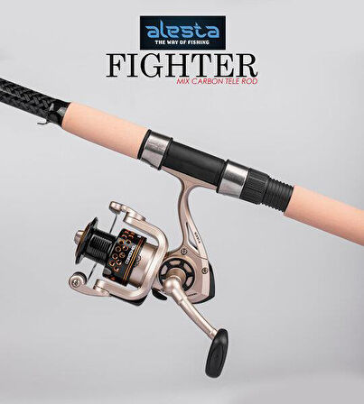 Alesta Fighter 3.50m 50-100g Mix Karbon Olta Kamışı