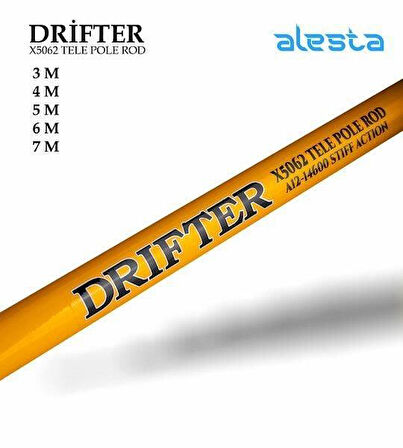 Alesta Drifter Bilezikli 4.0 Metre Göl Kamışı