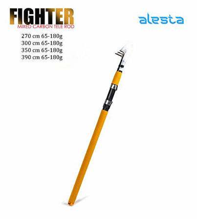 Alesta Fighter 2.70m 65-180g Mix Karbon Olta Kamışı