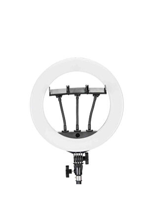Fuchsia FM-14R Kumandalı 34cm Işıklı Telefon Tutucu Ring Light