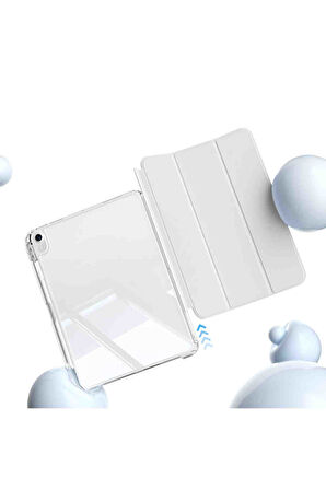 iPad Air 11 Uyumlu 4/5/6 Nesil M2/M3 Airbagli Manyetik Ayrılabilen Fuchsia Sliding Tablet Kılıfı