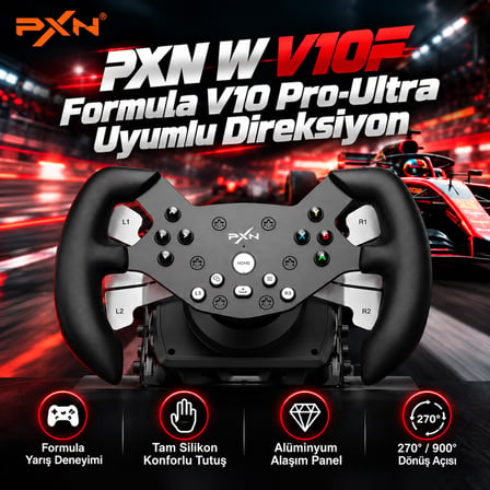 PXN W V10F Formula V10 Pro-Ultra Uyumlu Direksiyon