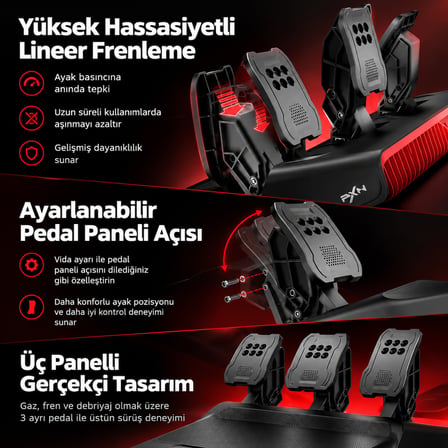 PXN V10 Pro Direksiyon Seti