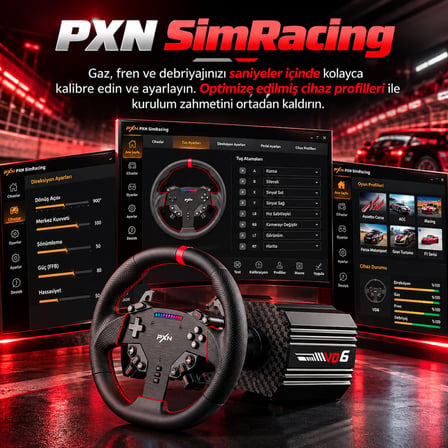PXN VD6 Bundle Direksiyon Seti