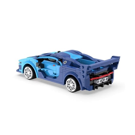 C51073W CADA BLUE RACE CAR 325 PARÇA BLOCK OYUNCAK