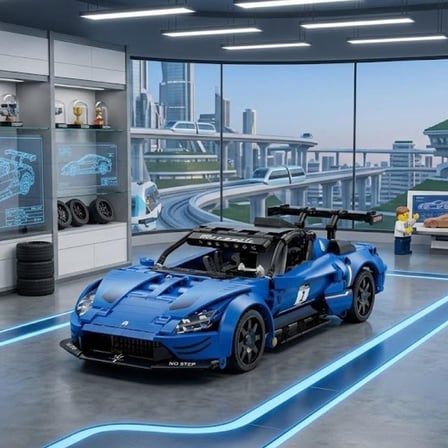 C57013W CADA MASERATİ GT2 549 PARÇA BLOCK OYUNCAK