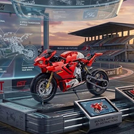 C64051W CADA SUZUKİ HAYABUSA 1043 PARÇA BLOCK OYUNCAK