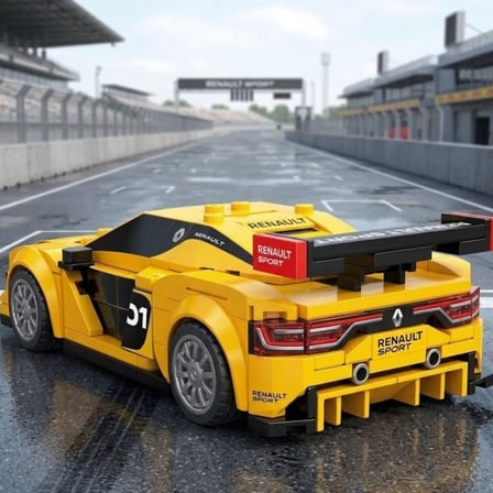 C55037W CADA RENAULT SPORT RS 01 271 PARÇA BLOCK OYUNCAK
