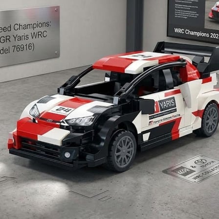 C55039W CADA TOYOTA GR YARIŞ RALLY1 324 PARÇA BLOCK OYUNCAK